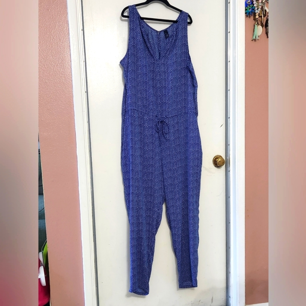 Blue Gap Geometric Patterned Jumper - image 1